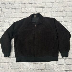 Calia Black Sherpa Jacket XL